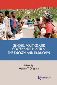 Gender Politics and Governance in Africa_cover