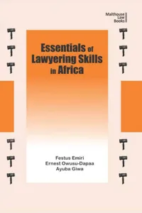 Essentials of Lawyering Skills in Africa_cover