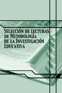 Selección de lecturas de Metodología de la Investigación Educativa_cover