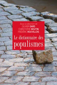 Dictionnaire des populismes_cover