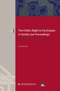 The Child's Right to Participate in Family Law Proceedings_cover