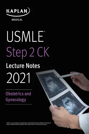 PDF] USMLE Step 2 CK Lecture Notes 2021: Obstetrics/Gynecology by 