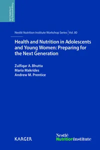 Health and Nutrition in Adolescents and Young Women: Preparing for the Next Generation_cover