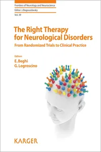 The Right Therapy for Neurological Disorders_cover