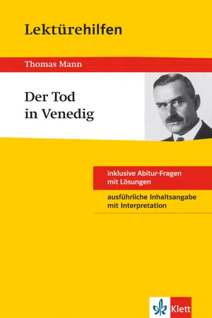 Klett Lektürehilfen - Thomas Mann, Der Tod in Venedig