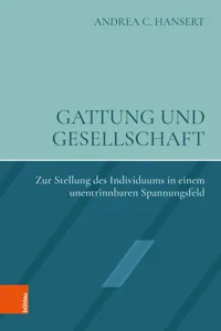 Gattung und Gesellschaft_cover
