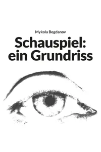 Schauspiel: ein Grundriss_cover