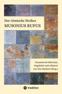 Der römische Stoiker Musonius Rufus_cover