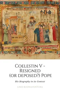 Coelestin V - Resigned (or deposed?) Pope_cover
