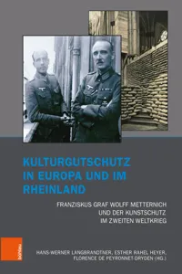 Kulturgutschutz in Europa und im Rheinland_cover