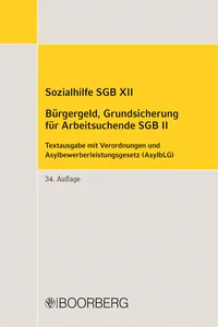 Sozialhilfe SGB XII Bürgergeld, Grundsicherung für Arbeitsuchende SGB II_cover
