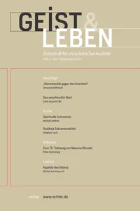 Geist & Leben 3/2024_cover