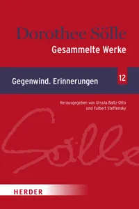 Gesammelte Werke Band 12: Gegenwind. Erinnerungen_cover