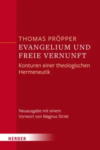 Evangelium und freie Vernunft_cover