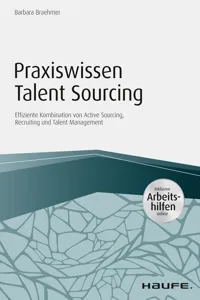 Praxiswissen Talent Sourcing - inkl. Arbeitshilfen online_cover