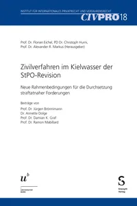 Zivilverfahren im Kielwasser der StPO-Revision_cover
