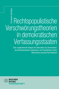 Rechtspopulistische Verschwörungstheorien in demokratischen Verfassungsstaaten_cover