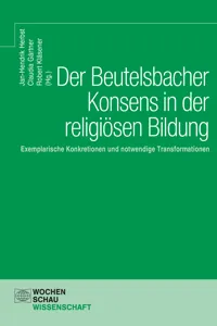 Der Beutelsbacher Konsens in der religiösen Bildung_cover