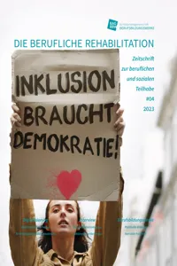 Inklusion braucht Demokratie!_cover