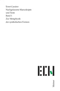 Zur Metaphysik der symbolischen Formen_cover