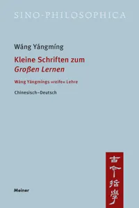 Kleine Schriften zum »Großen Lernen«_cover