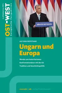 Ungarn und Europa_cover