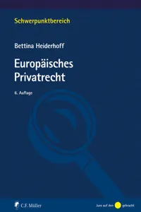 Europäisches Privatrecht_cover