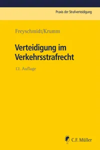 Verteidigung im Verkehrsstrafrecht_cover