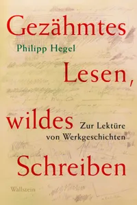 Gezähmtes Lesen, wildes Schreiben_cover