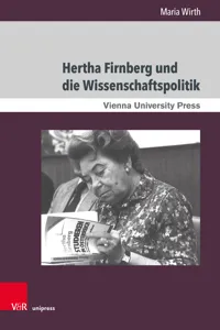 Hertha Firnberg und die Wissenschaftspolitik_cover