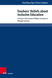 Teachers' Beliefs about Inclusive Education_cover