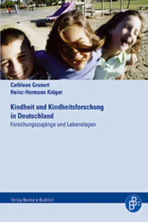 [PDF] Kindheit und Kindheitsforschung in Deutschland by Cathleen ...