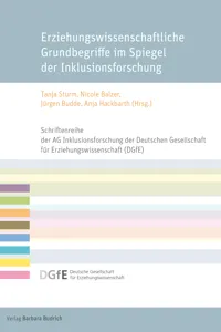 Erziehungswissenschaftliche Grundbegriffe im Spiegel der Inklusionsforschung_cover