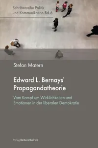 Edward L. Bernays' Propagandatheorie_cover