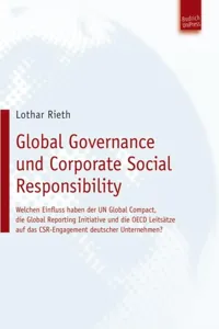 Global Governance und Corporate Social Responsibility_cover