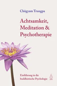 Achtsamkeit, Meditation & Psychotherapie_cover