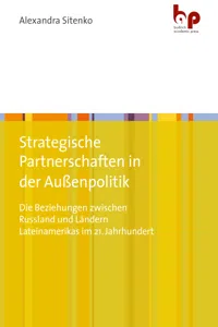 Strategische Partnerschaften in der Außenpolitik_cover