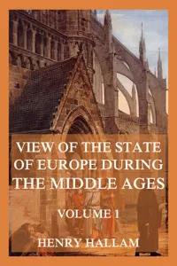 View Of The State Of Europe During The Middle Ages_cover