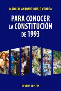 Para conocer la Constitución de 1993_cover