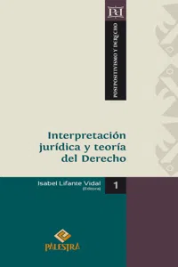 Interpretación jurídica y teoría del Derecho_cover