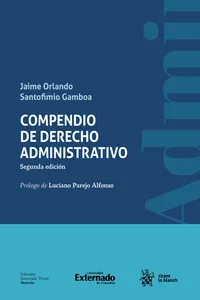 Compendio de Derecho Administrativo. Segunda edición_cover