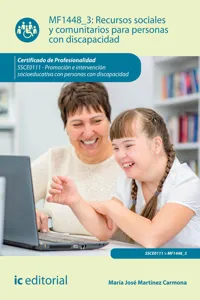 Recursos sociales y comunitarios para personas con discapacidad. SSCE0111_cover