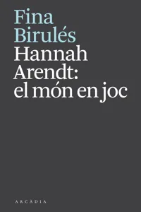 Hannah Arendt: el món en joc_cover