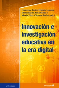 Innovación e investigación educativa en la era digital_cover