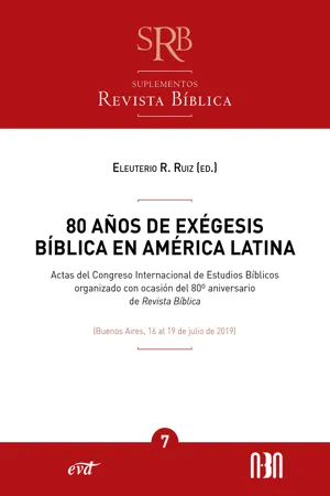 80 años de exégesis bíblica en América Latina