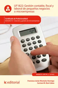 Gestión contable, fiscal y laboral de pequeños negocios o microempresas. ADGD0210_cover