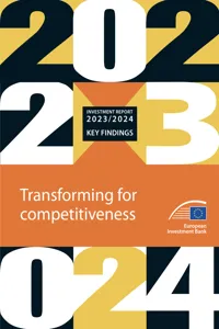 EIB Investment Report 2023/2024 - Key Findings_cover