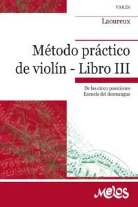 Método práctico de violín Libro III_cover