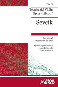 Sevcik Técnica del Violín Op. 2 - Libro 1°_cover