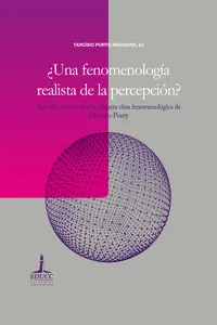 ¿Una fenomenología realista de la percepción?_cover
